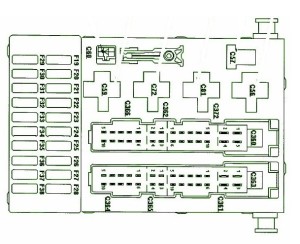 2002 Ford King Ranch Interior Light Fuse Box Diagram