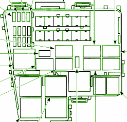 2009 Lincoln MKX Junction Fuse Box Diagram