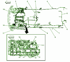 2013 Hummer H3T Engine Fuse Box Diagram
